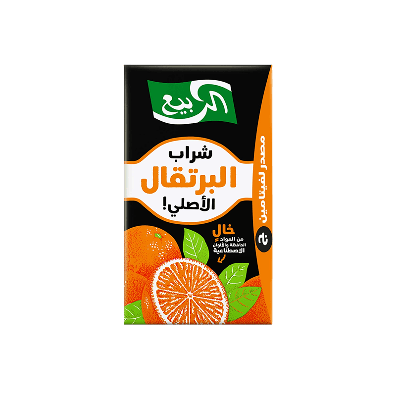 Rabea Orange Juice 125ml × 18 Packs